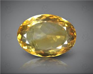 Yellow Citrine Natural Certified  8.86CTS-8401